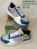 Runnur-041 - Grey/Blue