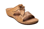 Senorita Ladies Beige Chappal