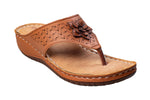 Senorita Ladies Tan Chappal