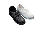 Titas Boys Black School Shoe & White Canvas School Shoe Combo