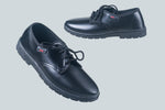 Titas Boys Black School Shoe (4 Years-9 Years Kids)(Skool Boy)