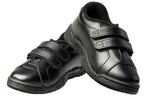 Titas Boys Black Velcro School Shoe (3 to 9 Years Kids)(Skool Day)