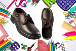 Titas Boys Brown School Shoe (9 Years & above Boys)(Skool Star)