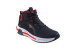 Campus Black / Red Gents Sports Shoe