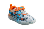 Camps Children White / Orange Sports Shoe (2 Years - 6 Years Kids)