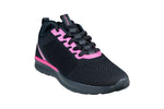 Abros Ladies Black / Fuchsia Sports Shoe
