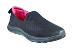 Abros Ladies Black / Fuchsia Sports Shoe