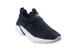 Leap7X Black Gents Sports Shoe