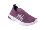 Strap On Girls Mauve Sports Shoe