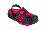 Strap On Children Black / Red Sandal Eva (Strap On Ck 008)