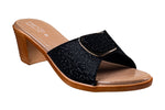 Trendz Ladies Black Chappal