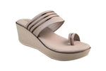 Trendz Ladies Cream Chappal