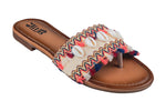 Trendz Ladies Beige Chappal