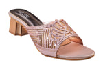 Trendz Ladies Rose Gold Chappal (Trnz C D250308)