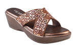 Trendz Ladies Brown Chappal (Trnz C D250311)