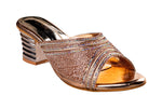 Trendz Ladies Rose Gold Wedding Chappal
