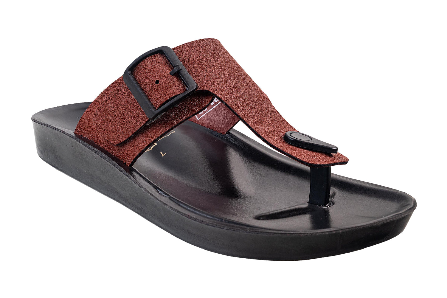 Titas Gents Brown Chappal PU (Art Xpa 02)