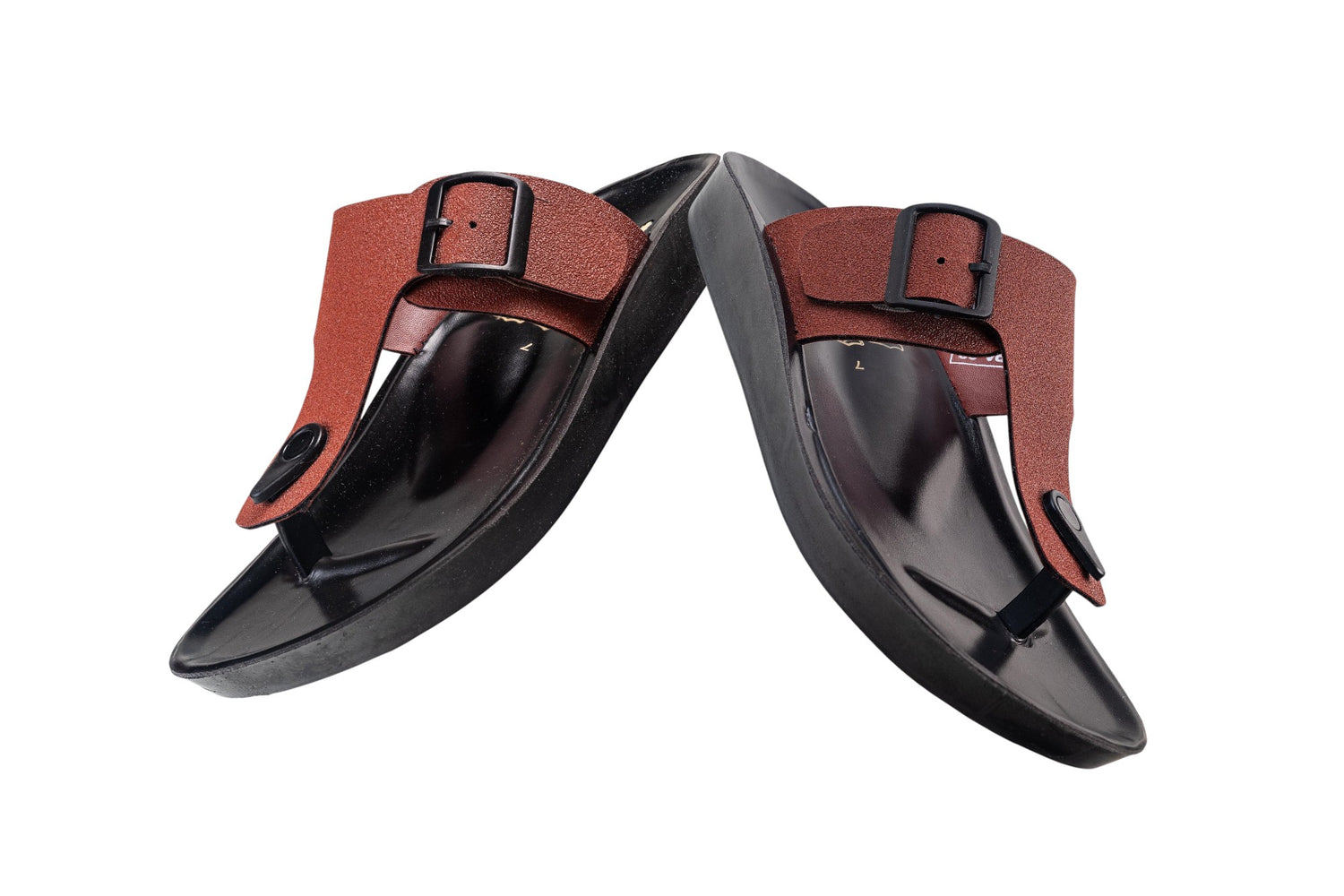 Titas Gents Brown Chappal PU (Art Xpa 02)