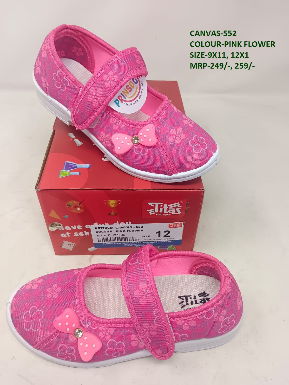 Canvas 552 - Pink/Flower