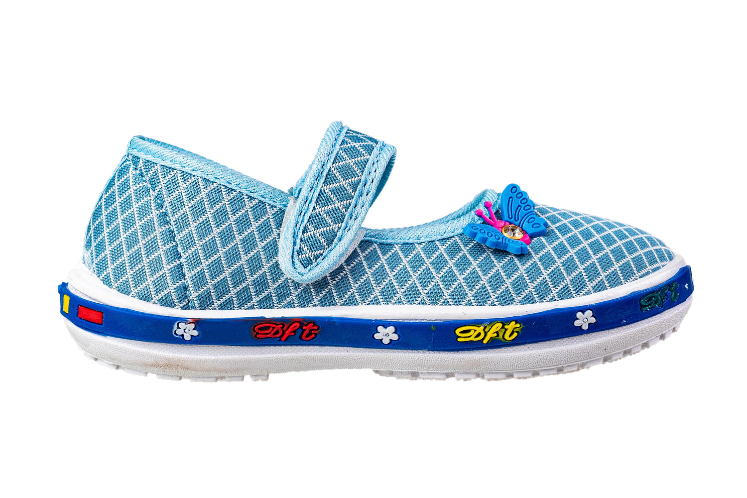 Titas Children Sky Blue Canvas Shoe