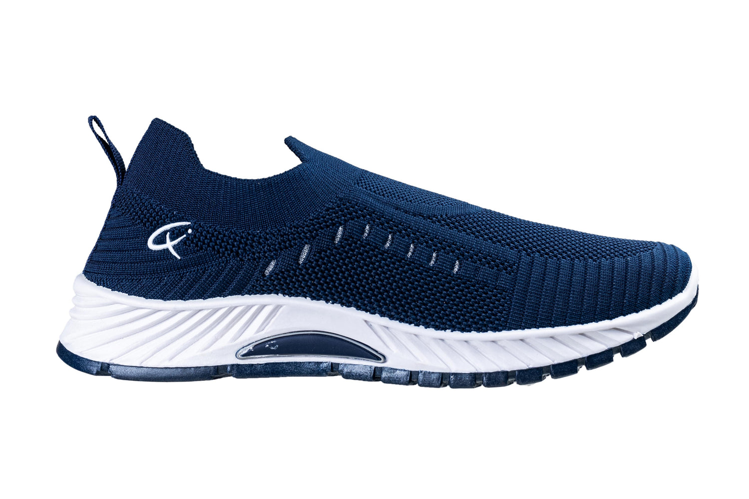 Comfort Walk Gents Navy Sports Shoe