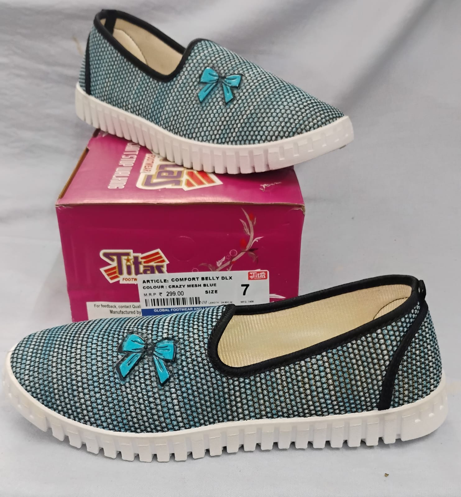 Comfort Belly Dlx - Crazy Mesh Blue