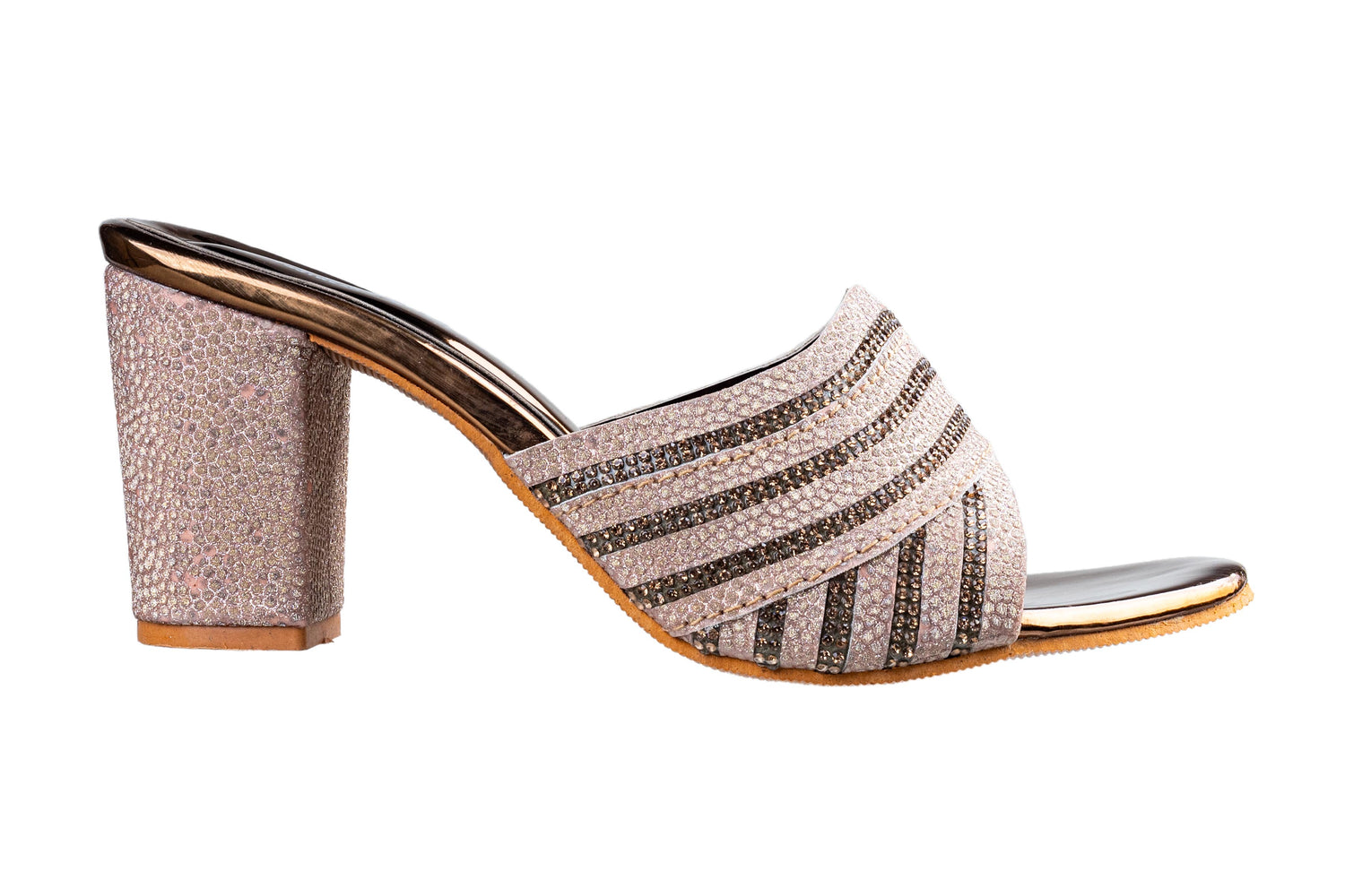 Titas Ladies Copper Wedding Chappal