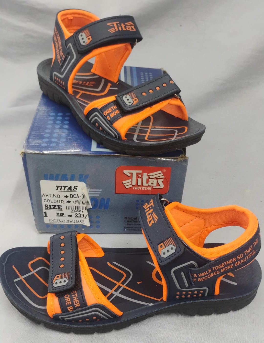 DCA-01 - Navy/Orange