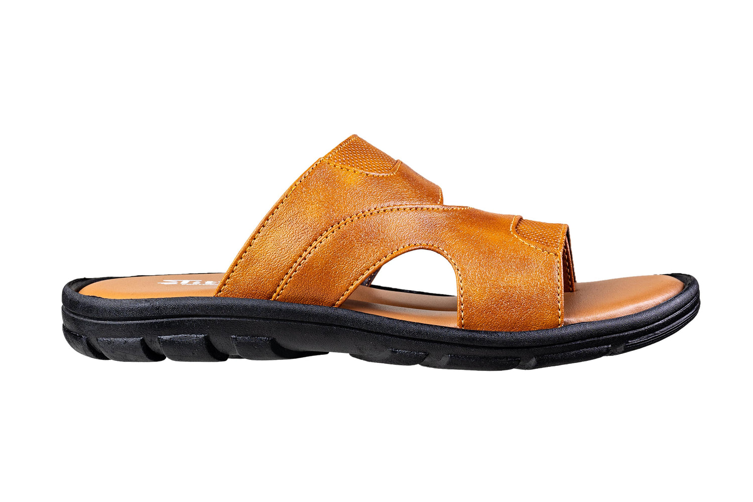 Titas Gents Tan Chappal
