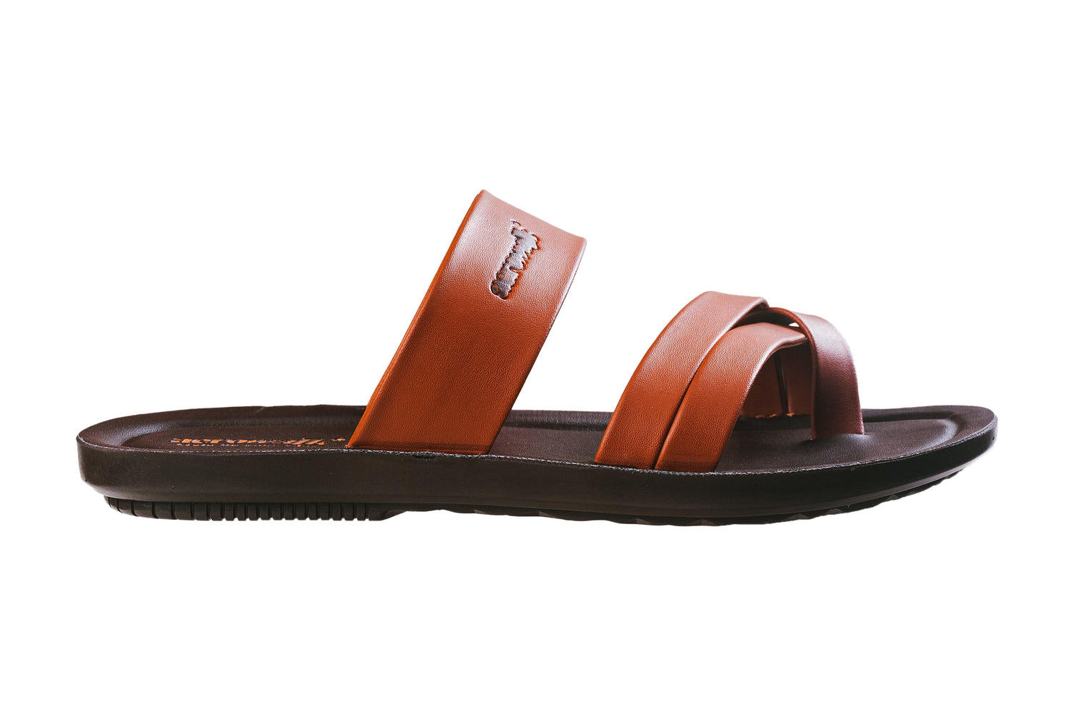 Aerowalk Gents Tan Chappal PU