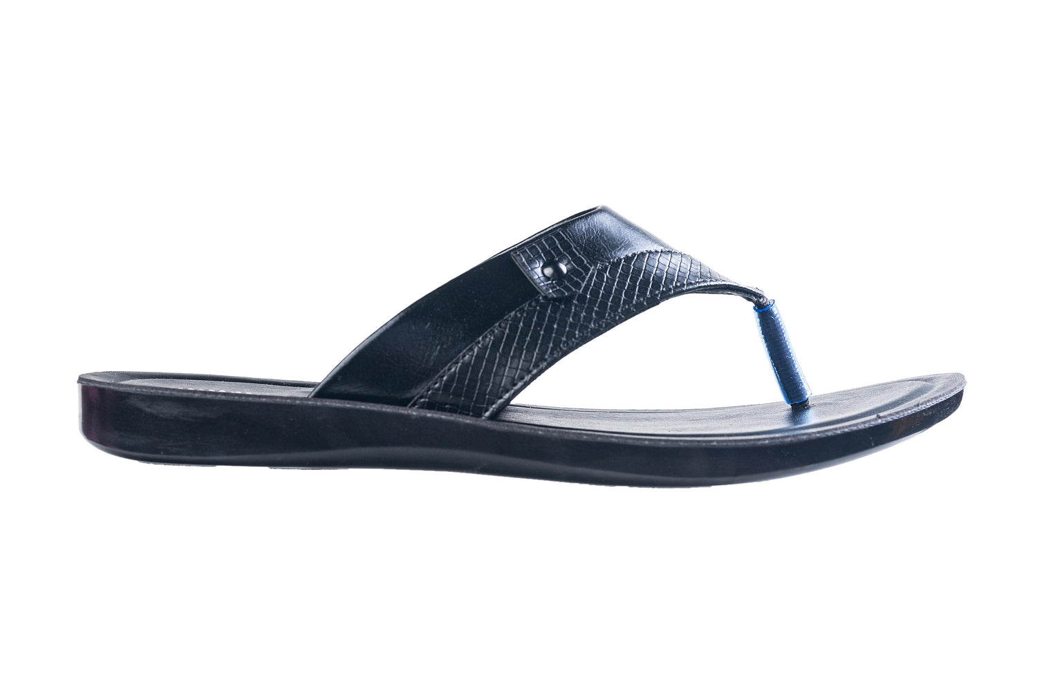 Aerowalk Gents Black Chappal PU
