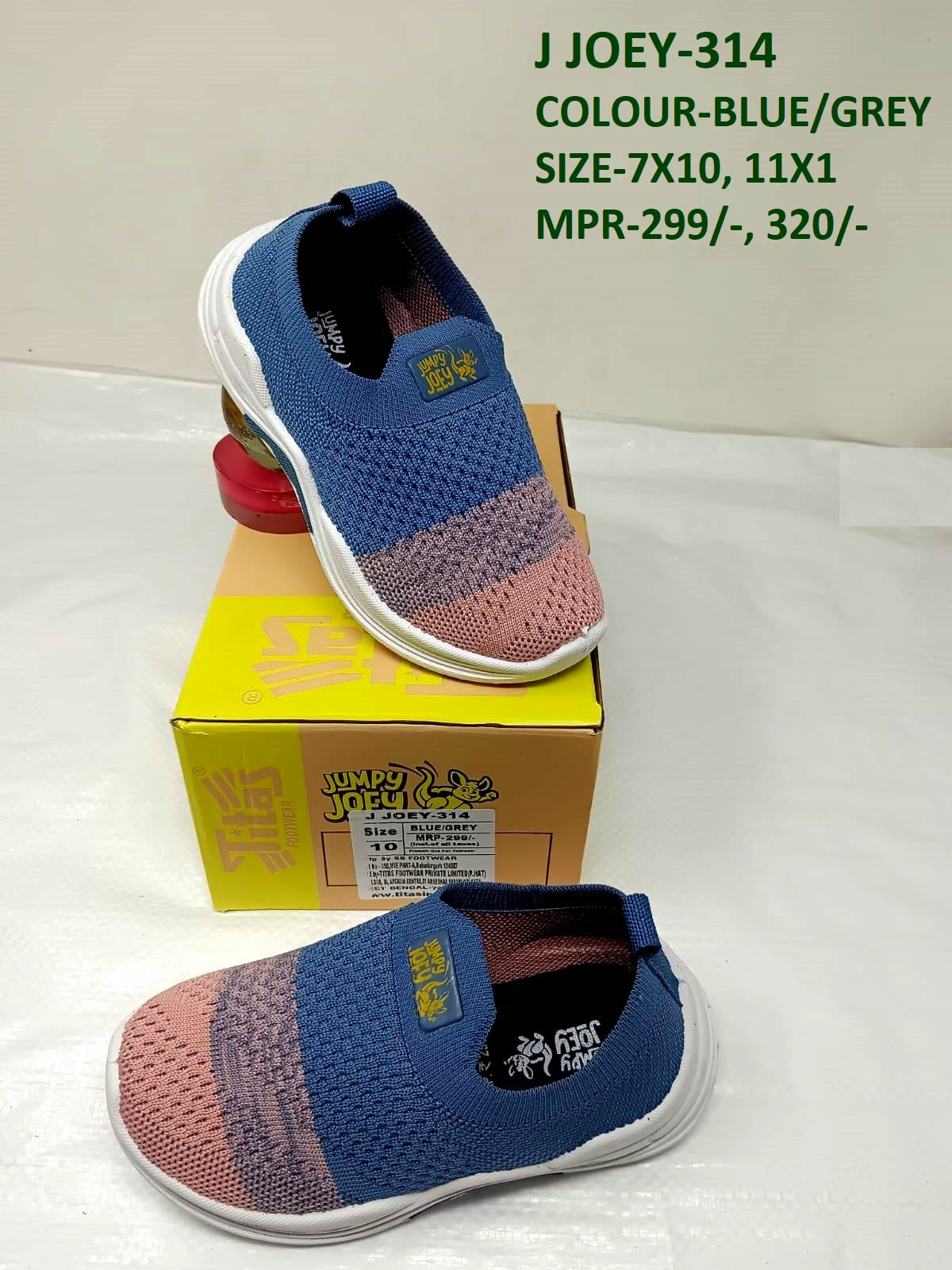 J Joey-314 - Blue / Grey