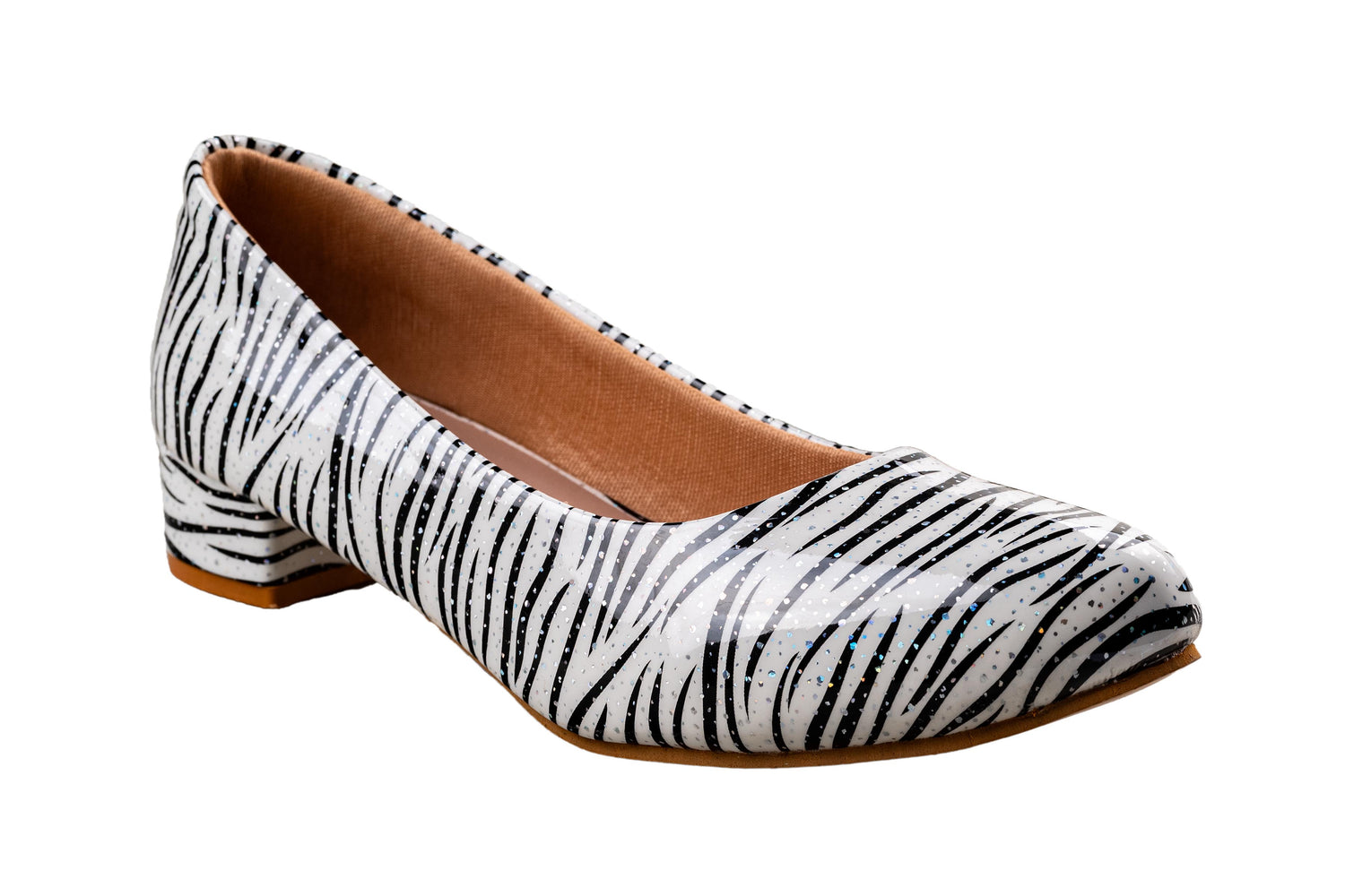 Titas Girls White / Black Shoe