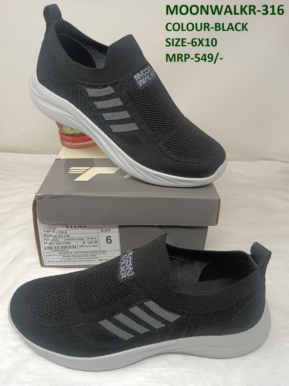 Moonwalkr-316 - Black