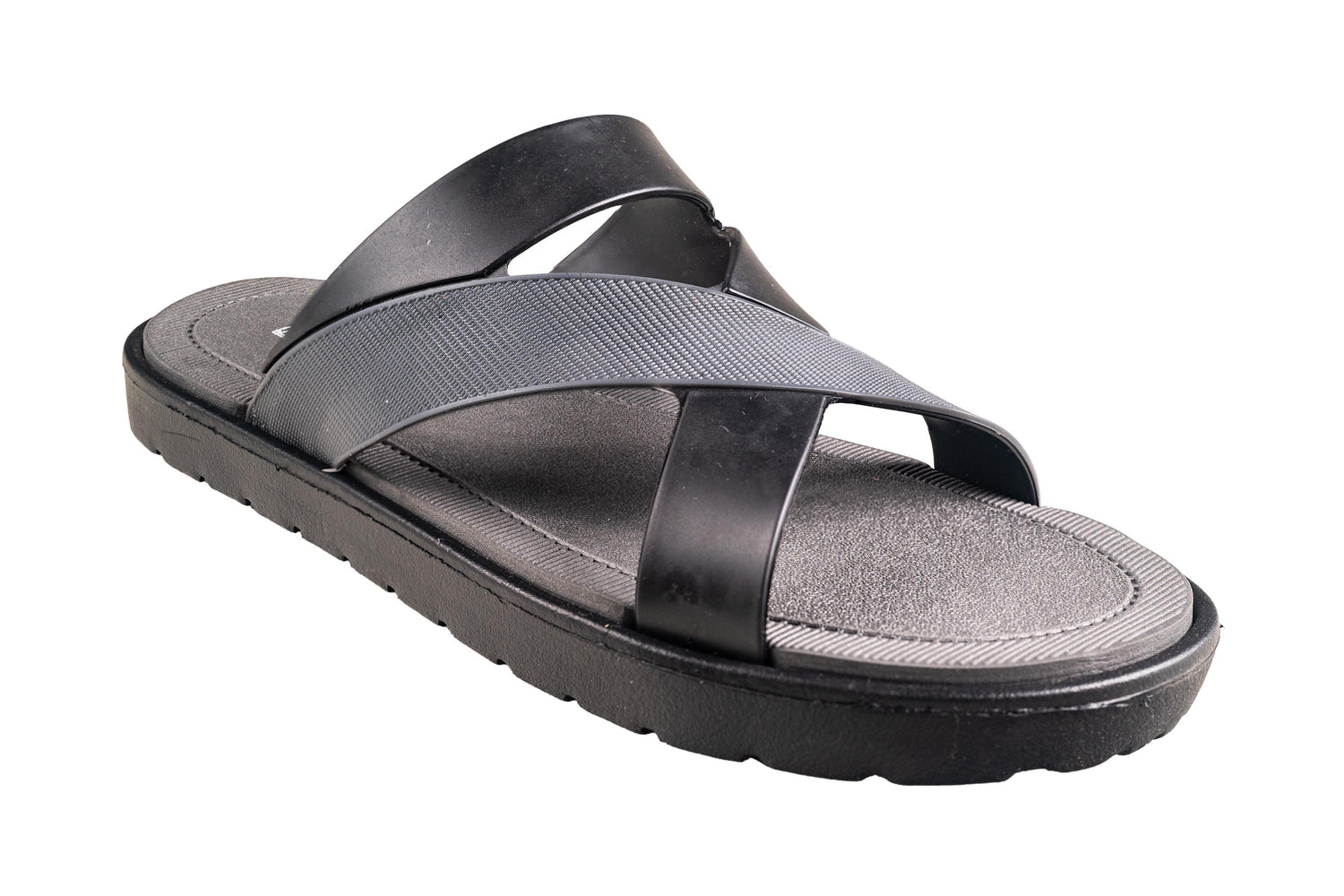 Apl Gents Black / D. Grey Chappal PU (Max 504 (airwalk)(0225))