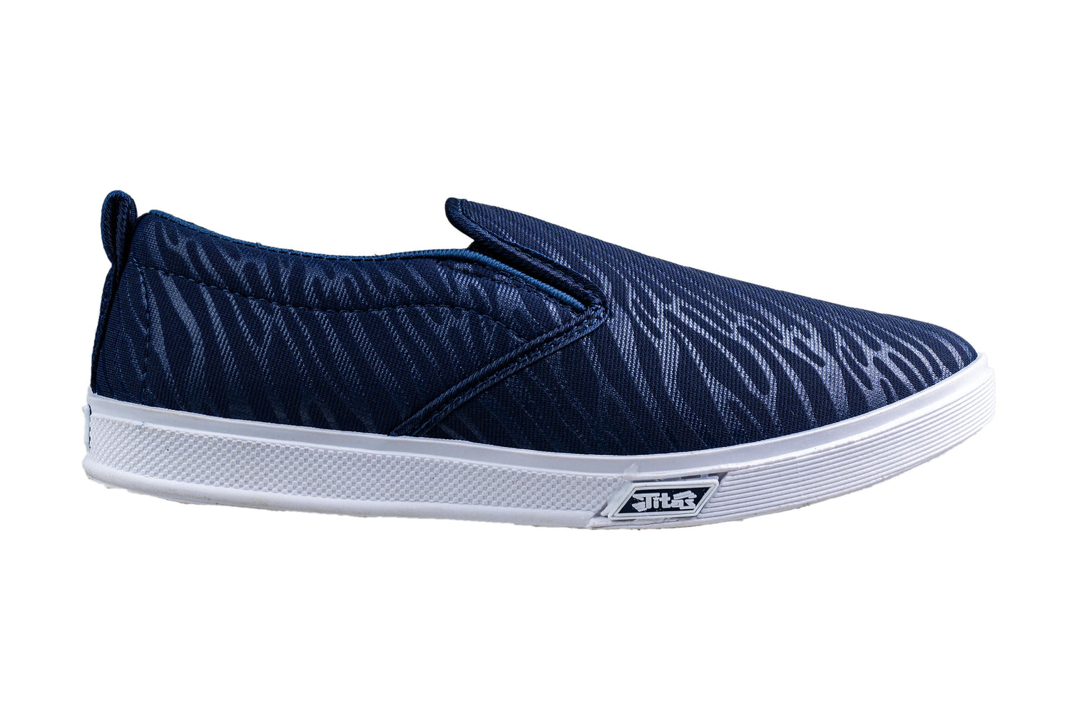 Titas Gents Blue Canvas Shoe