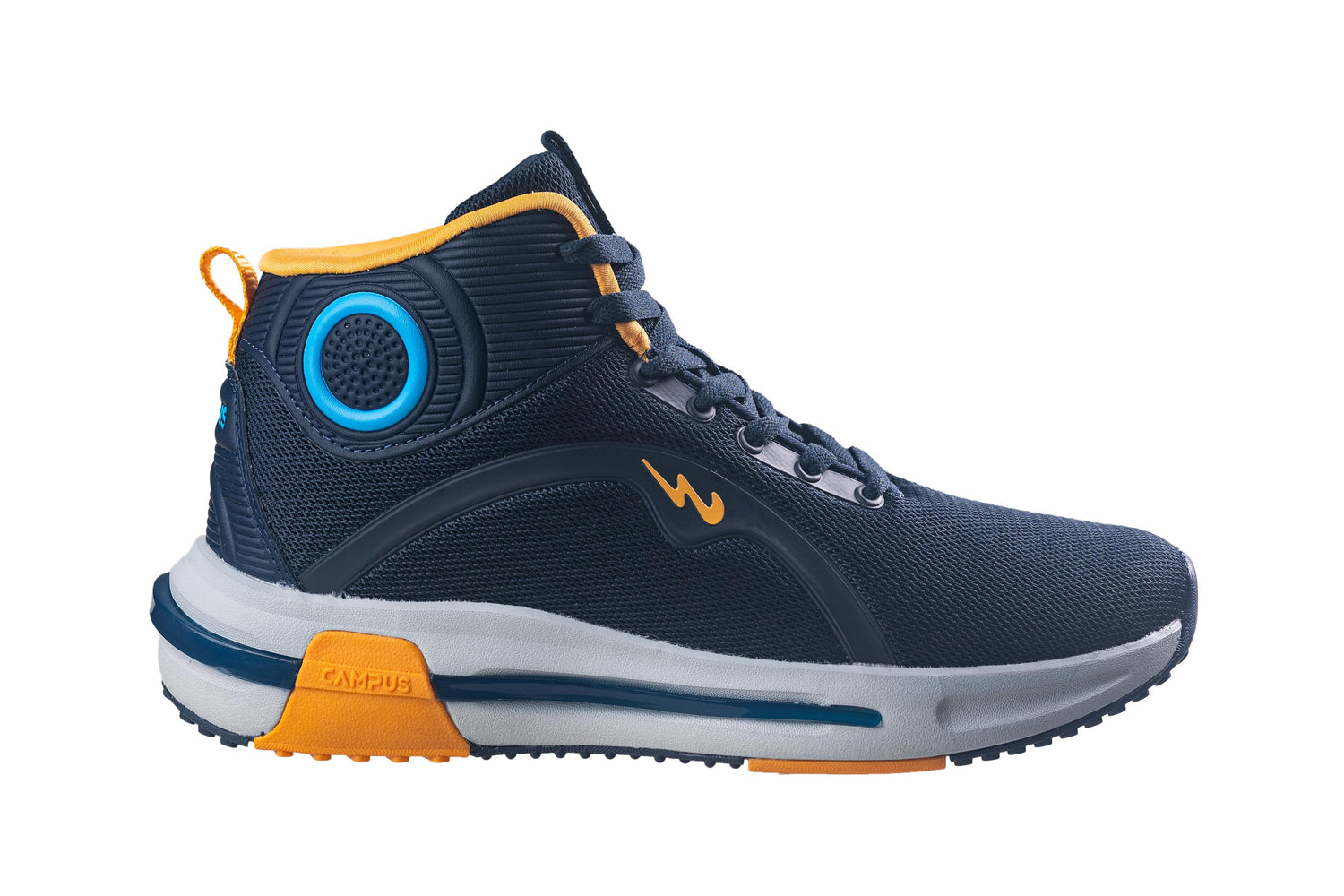 Campus Navy / Mustard Gents Sports Shoe