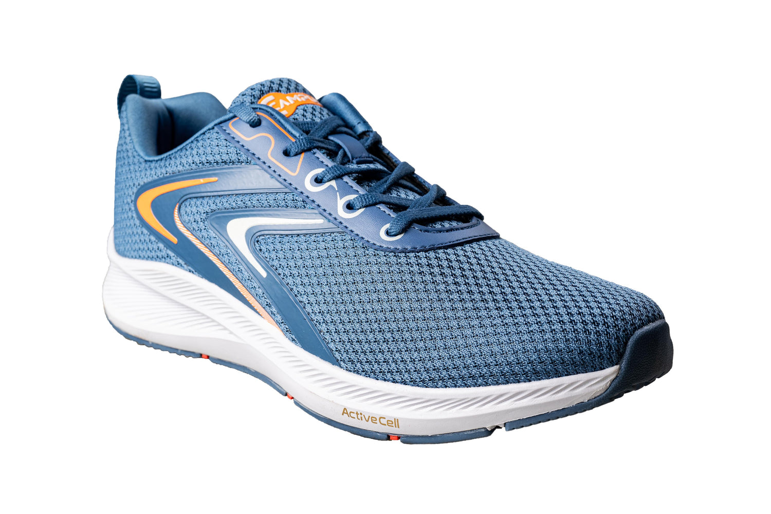 Campus R. Slate / N. Orange Gents Sports Shoe