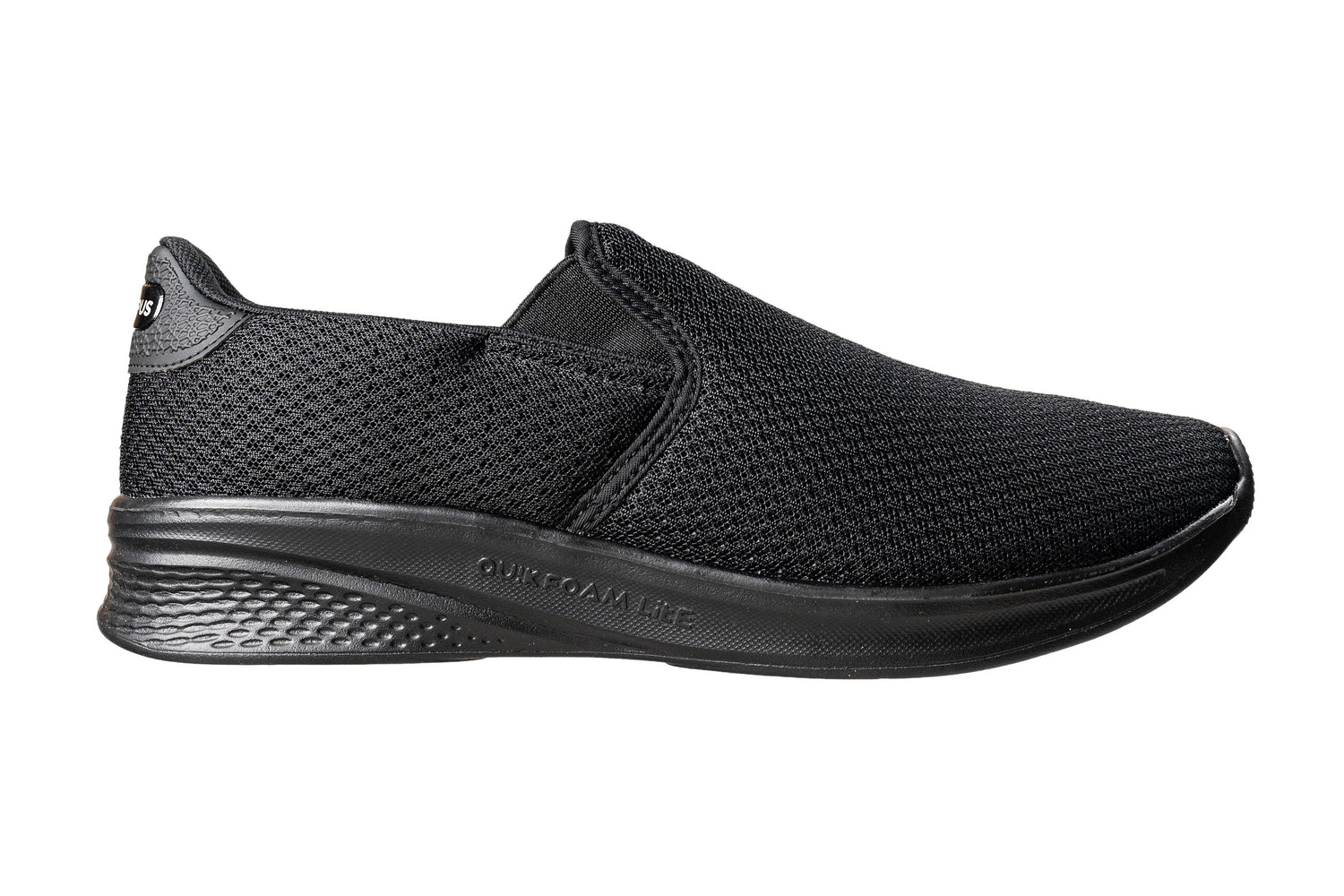 Campus Gents Black Sports Shoe