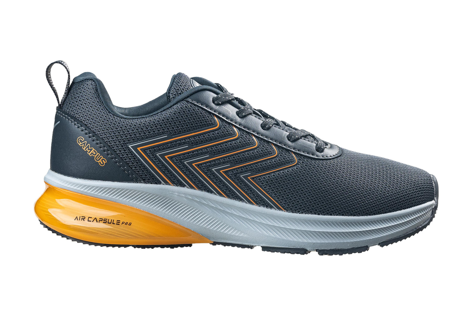 Campus Dark Grey / Mustard Gents Sports Shoe