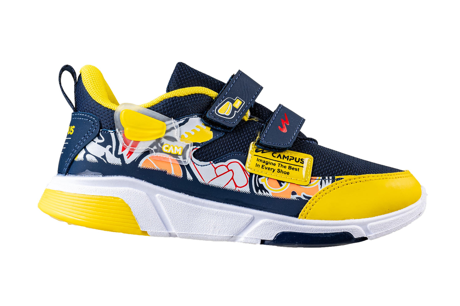 Campus Children Blue / Lemon Sports Shoe