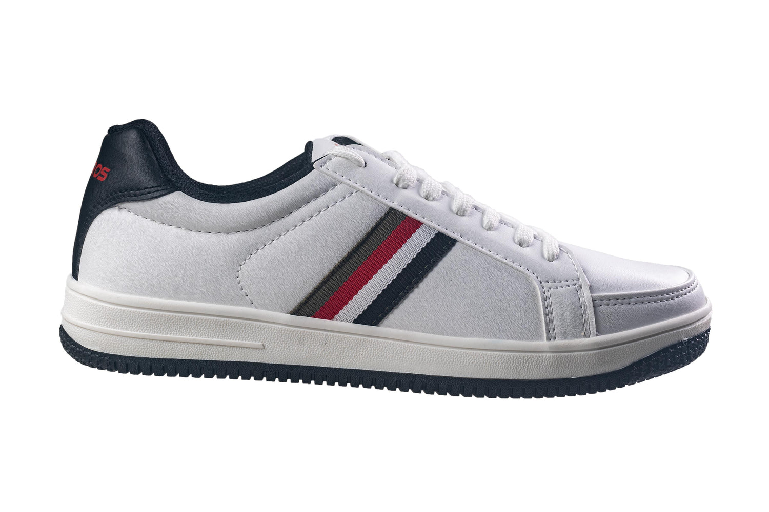 Abros Gents White / Black Sports Shoe