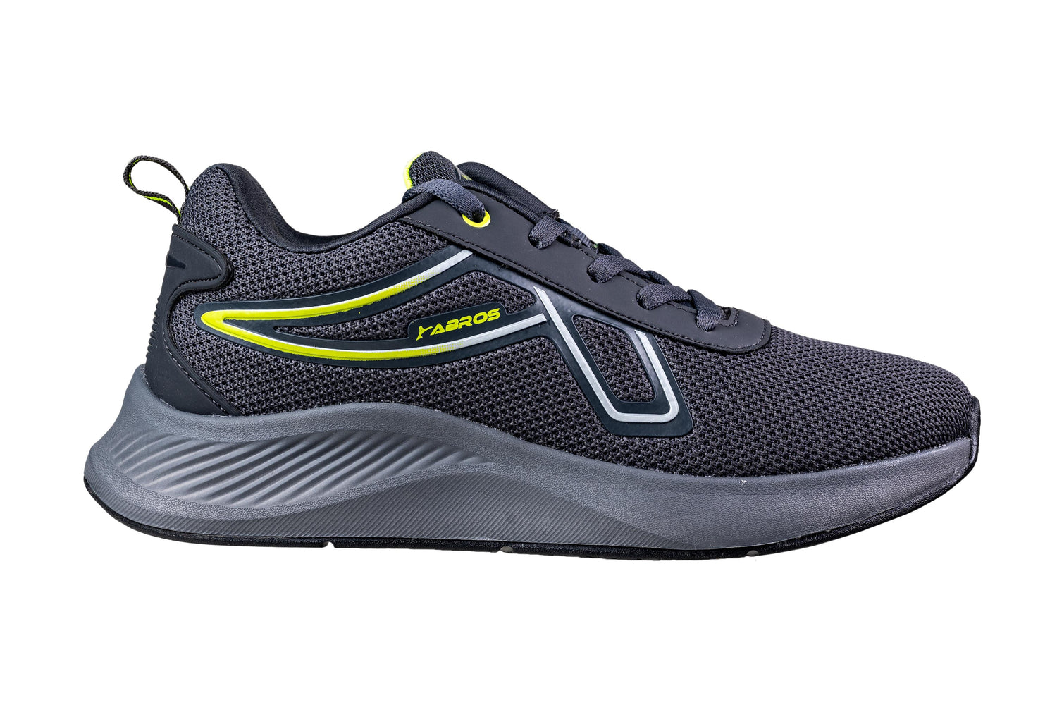 Abros Gents D. Grey / F. Green Sports Shoe