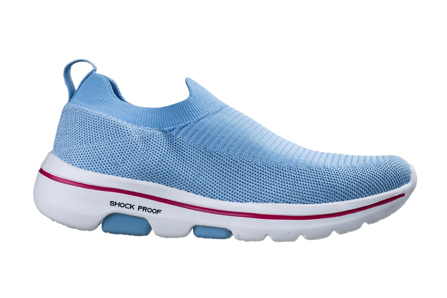Abros Ladies Ice Blue / Fuschia Sports Shoe