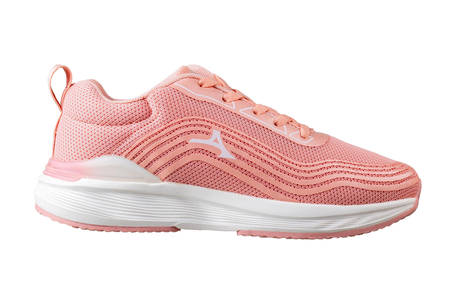 Abros Ladies Peach / Off White Sports Shoe