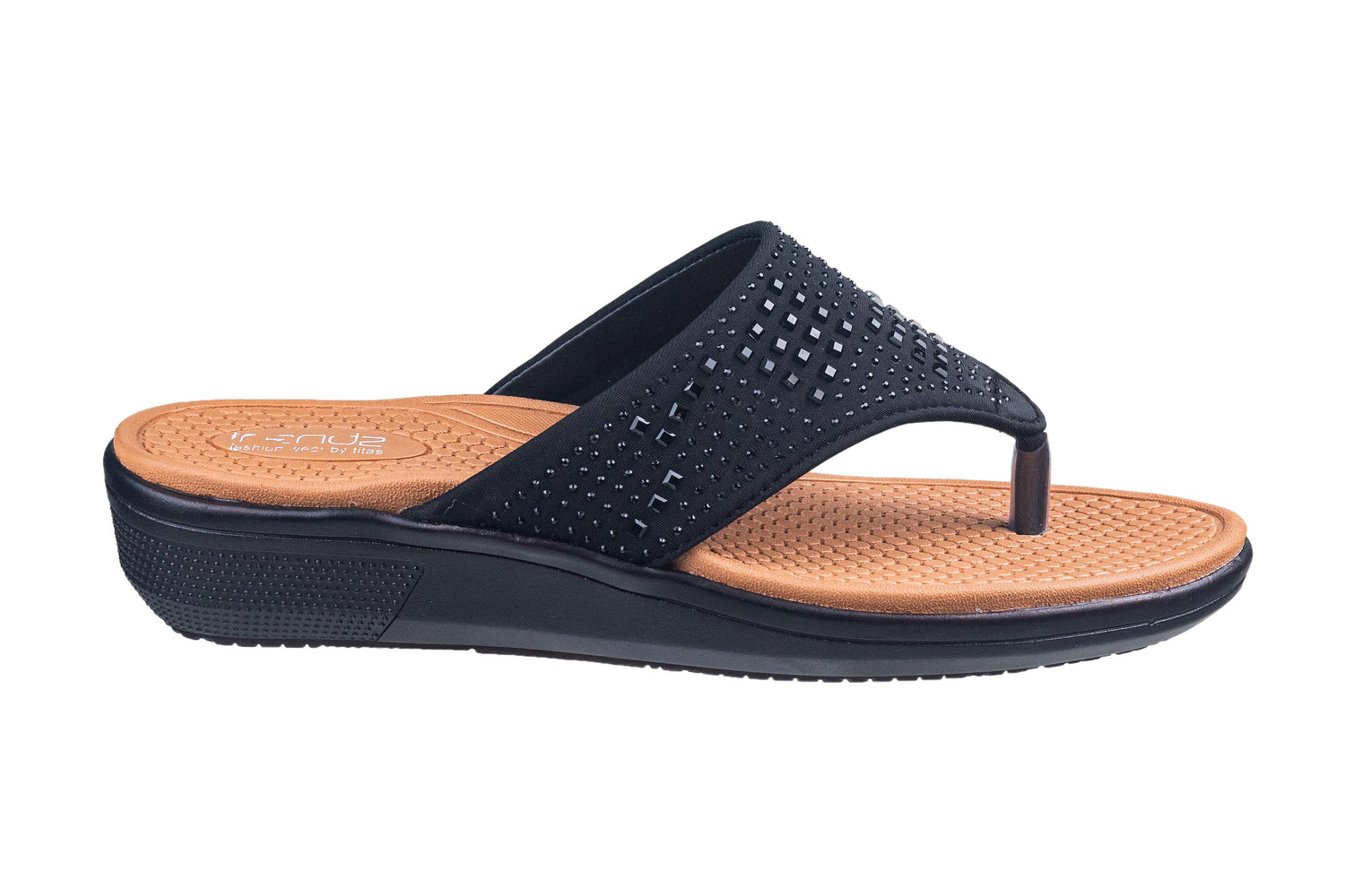 Trendz Ladies Black Chappal