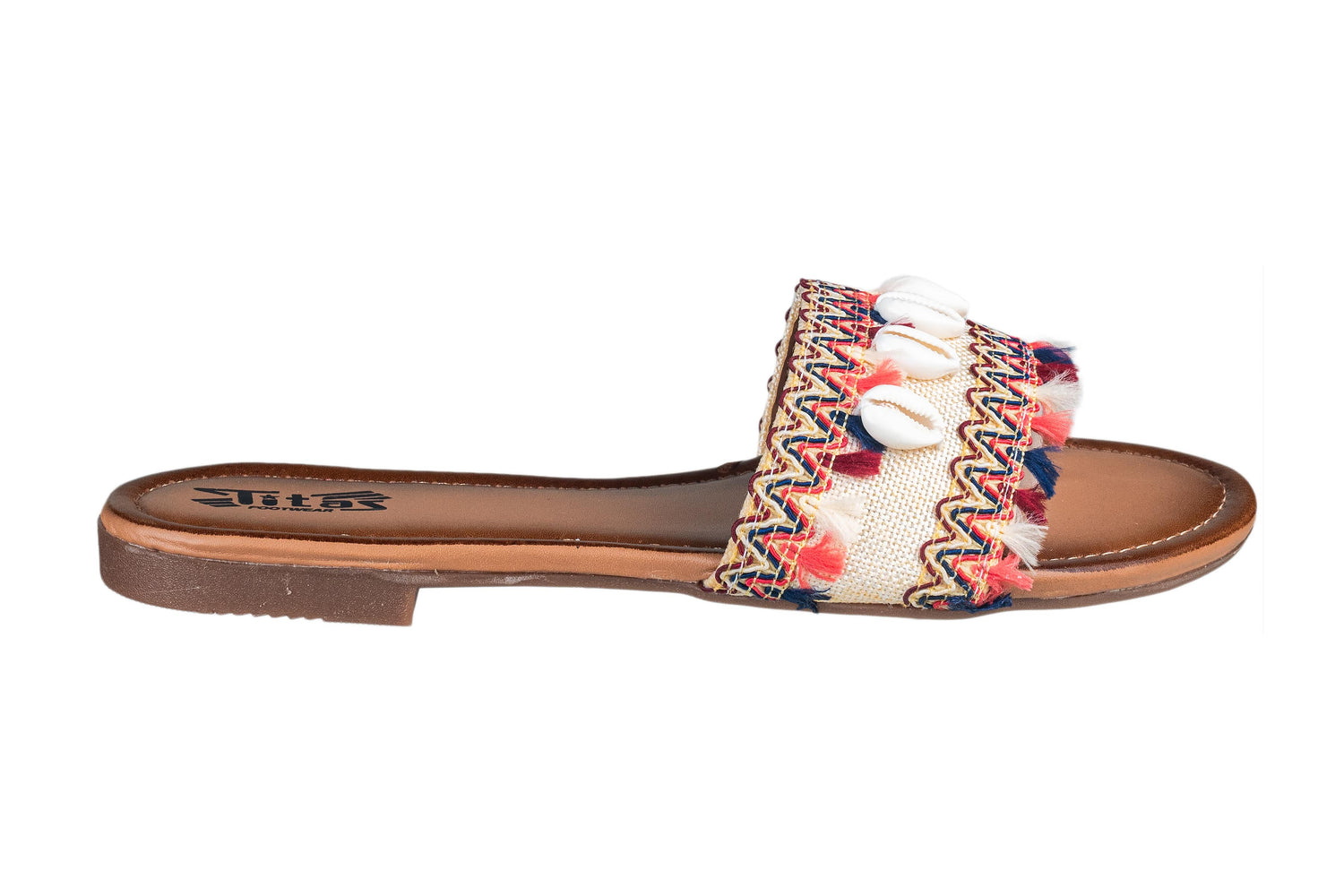 Trendz Ladies Beige Chappal