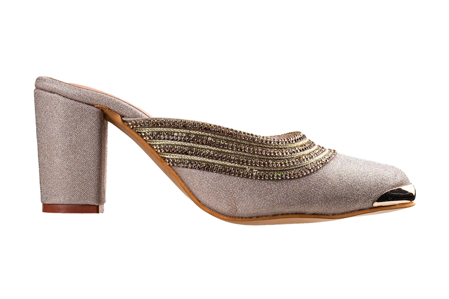 Trendz Ladies Golden Wedding Chappal