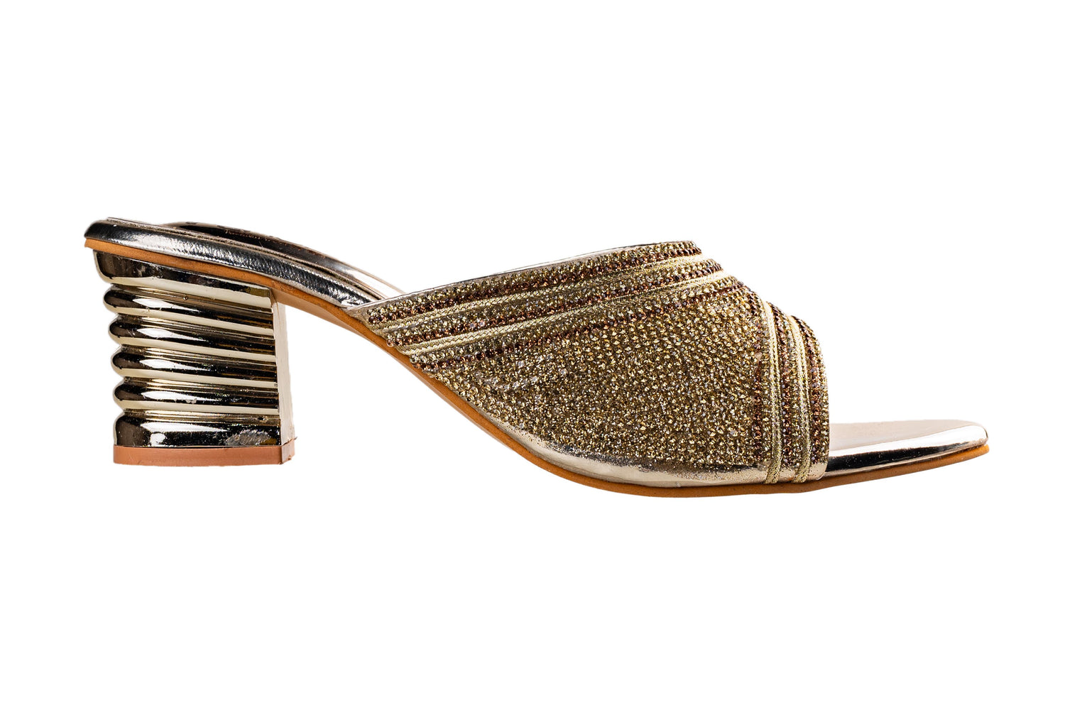 Trendz Ladies Golden Wedding Chappal