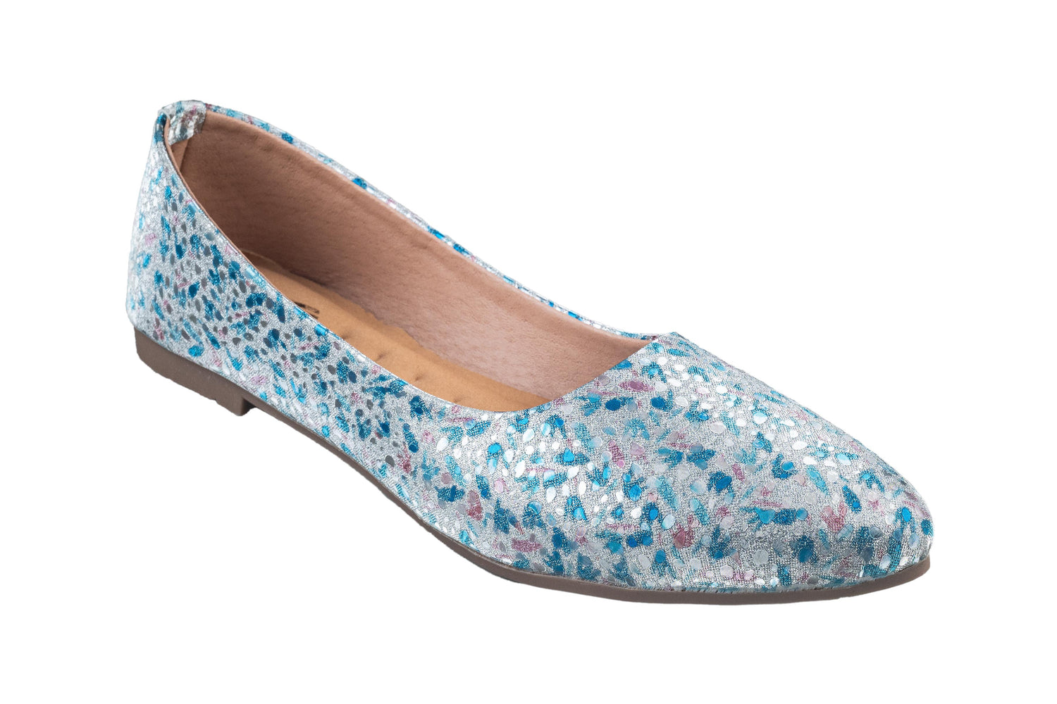 Trendz Ladies Silver Shoe